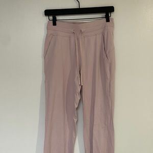 Lululemon Misty Pink Joggers 29”